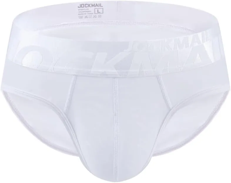 JOCKMAIL Men's Sexy Briefs Soft Breathable Comfortable Briefs Underwear Low Rise Underwear Pack for Men