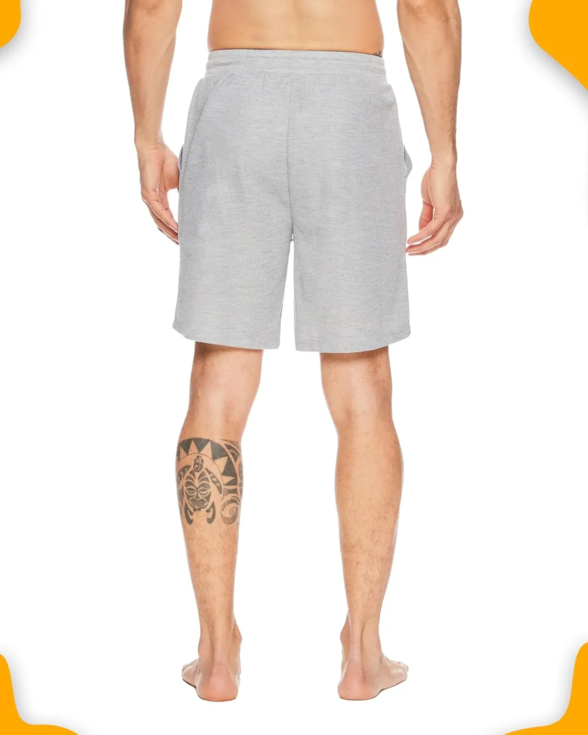 JOE BOXER Mens Lounge Shorts with Pockets, Moisture-Wicking Mens Pajama Shorts, Sweat Shorts Men with Drawstring