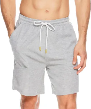 JOE BOXER Mens Lounge Shorts with Pockets, Moisture-Wicking Mens Pajama Shorts, Sweat Shorts Men with Drawstring
