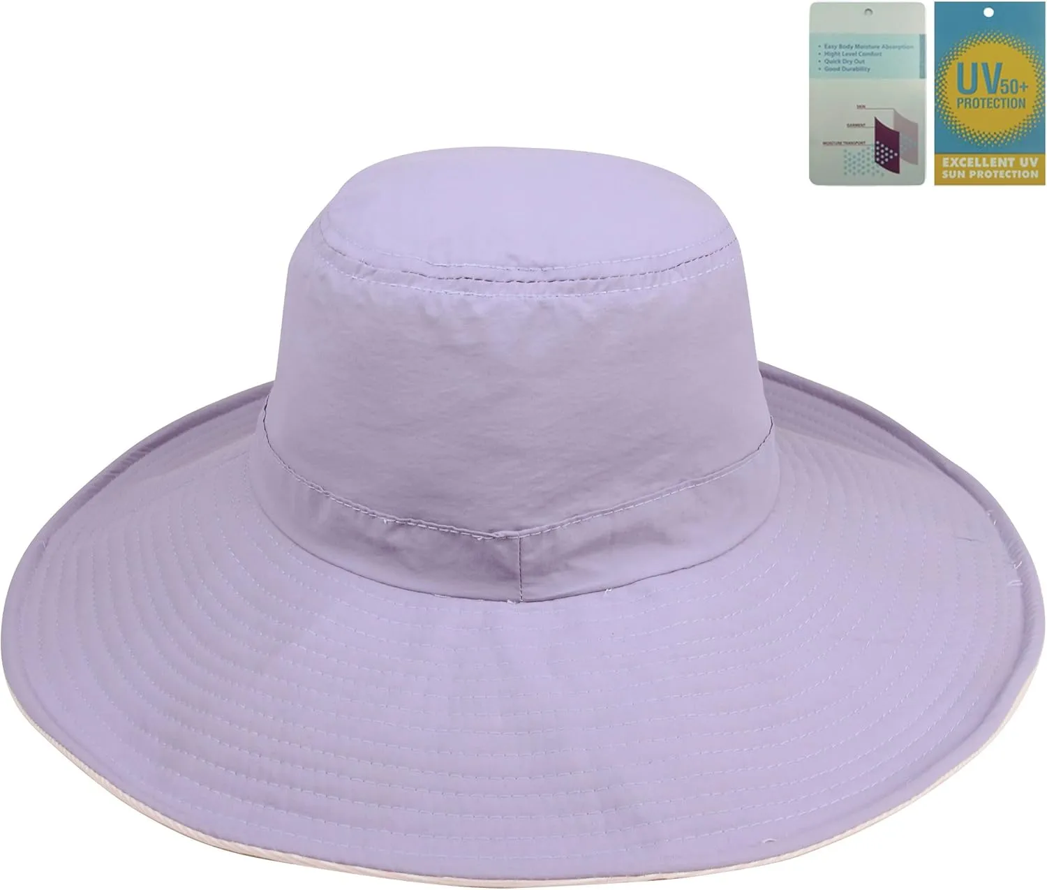 Juniper Women's Taslon UV Wide Brim Bucket Hat