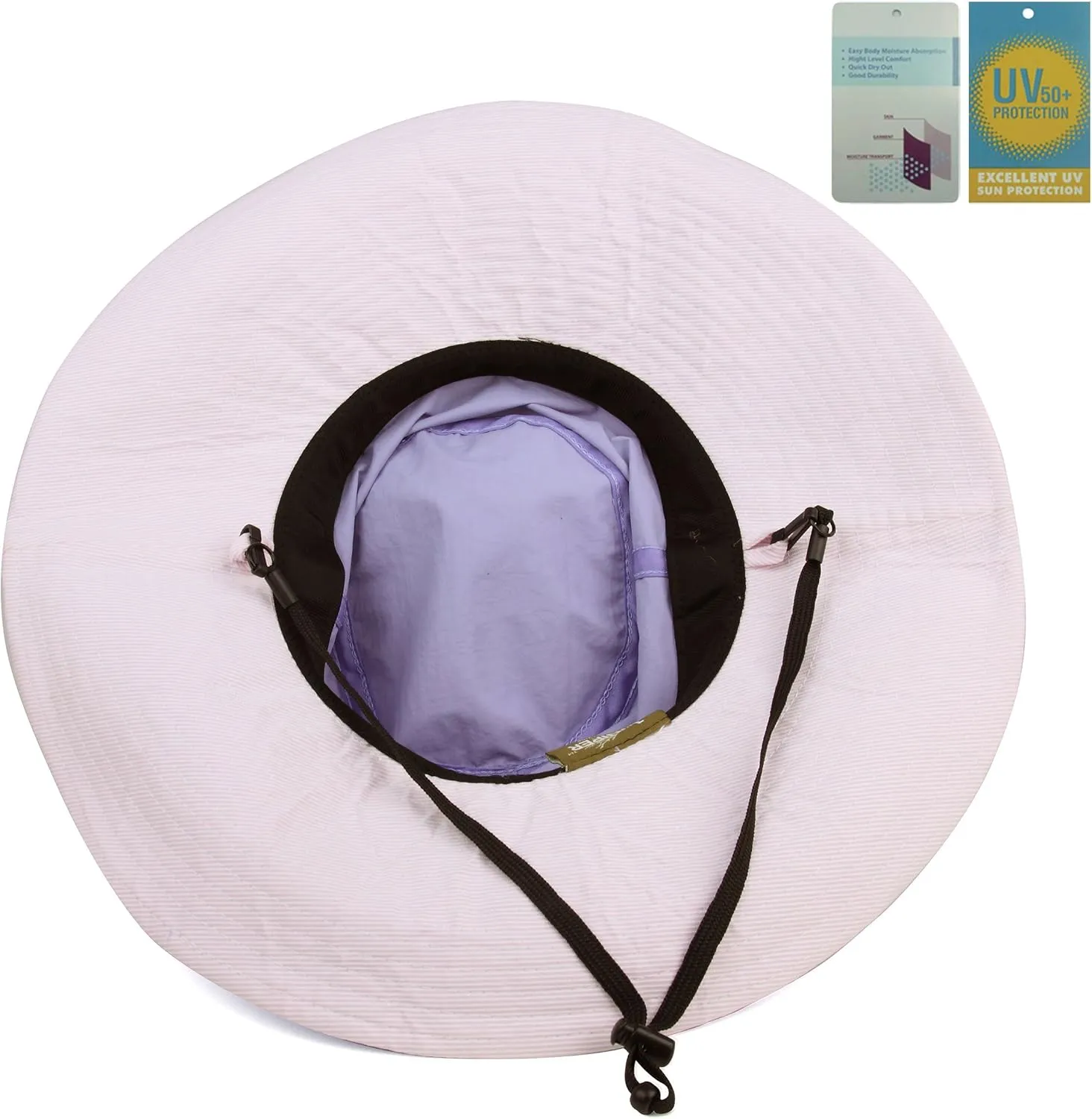 Juniper Women's Taslon UV Wide Brim Bucket Hat