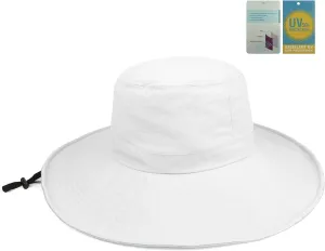 Juniper Women's Taslon UV Wide Brim Bucket Hat