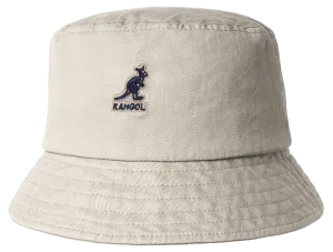 Kangol Washed Bucket Khaki