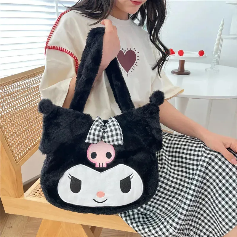 Kawaii Cloud Crew Sanrio Plush Bag