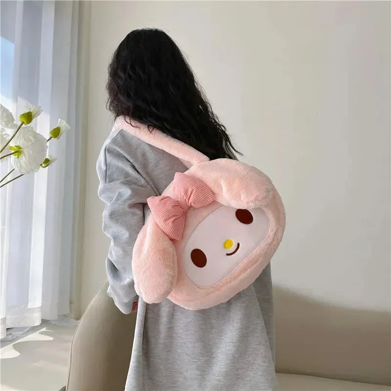 Kawaii Cloud Crew Sanrio Plush Bag