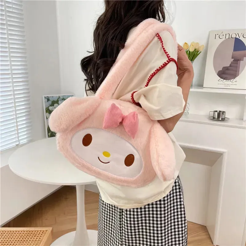 Kawaii Cloud Crew Sanrio Plush Bag