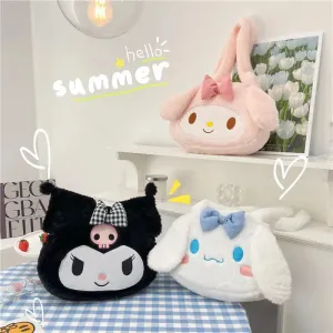 Kawaii Cloud Crew Sanrio Plush Bag