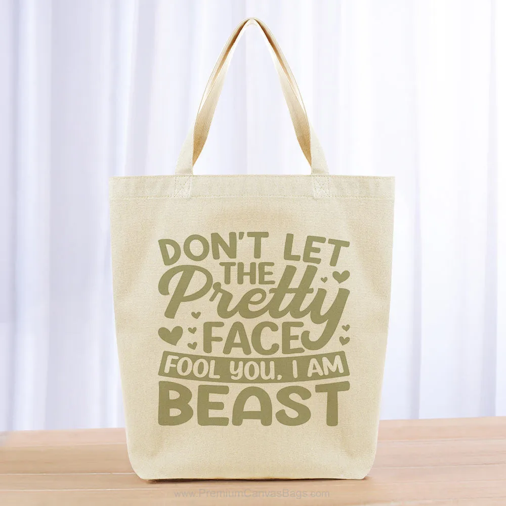 Kids Girl Tote Bag - khaki