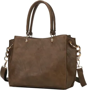 KL928 Women Designer Handbag and Purse, PU Leather Top Handle Satchel Shoulder Bag Tote Bag for Ladies