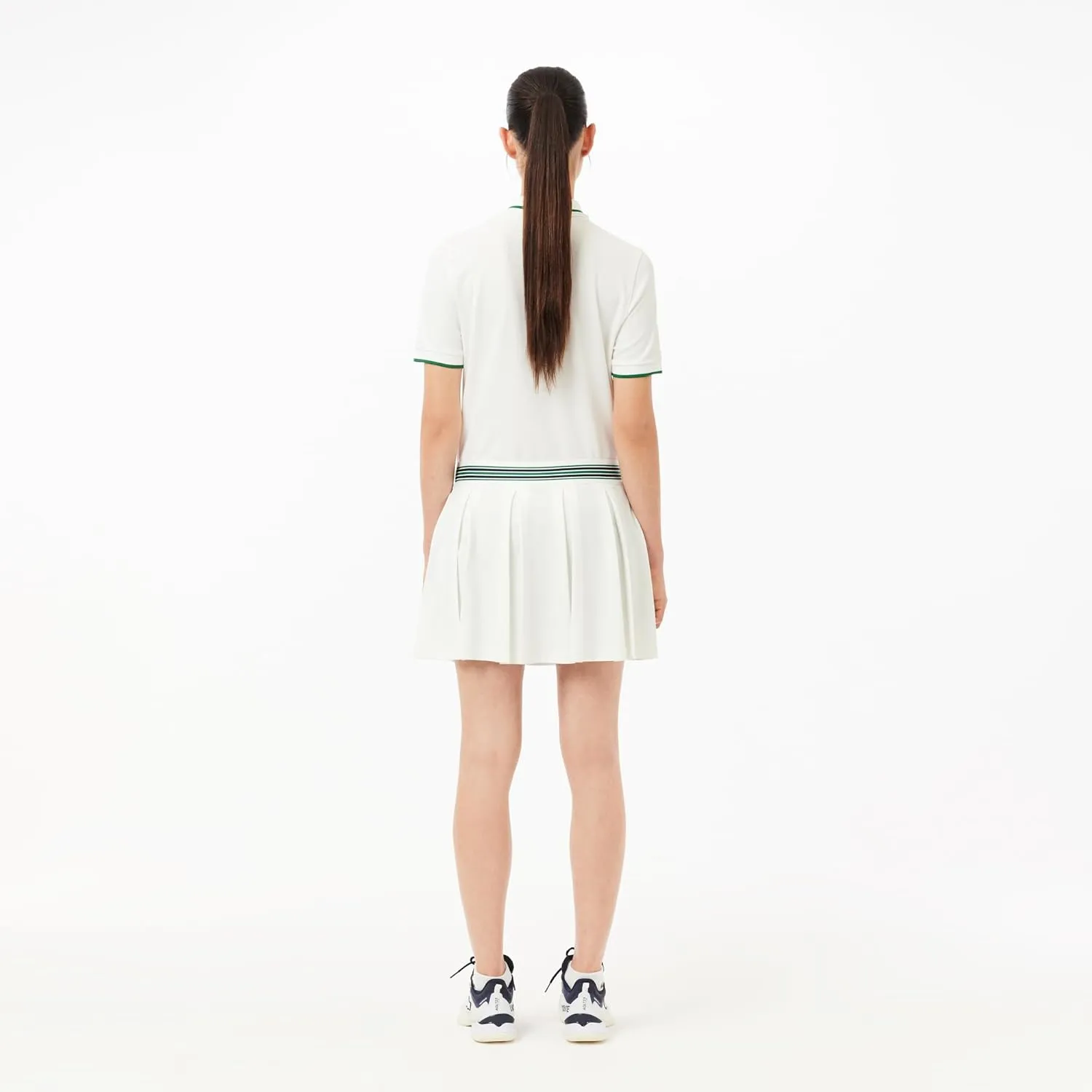 Lacoste Women's Piqué Tennis Skirt with Liner