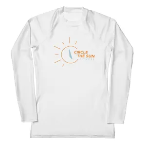 Ladies' Moisture-Wicking Long Sleeve | Orange Logo