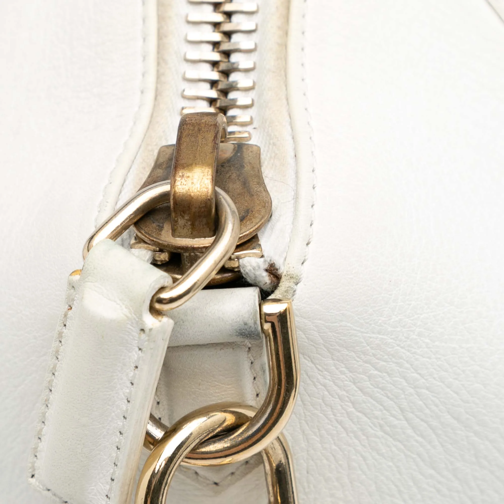 Large Leather Antigona Satchel