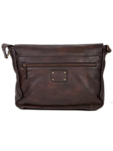 Leather Messenger Bag