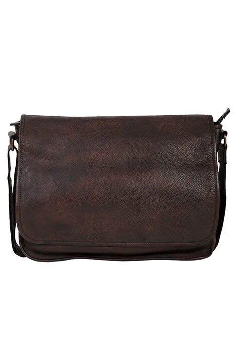 Leather Messenger Bag