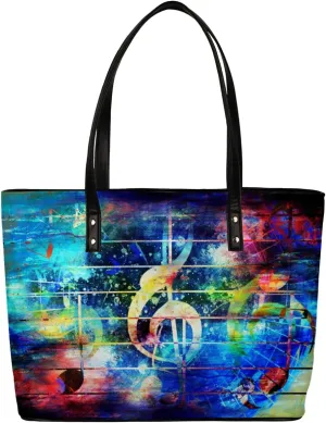 Leather Tote Bag for Women Fashion Shoulder Bag Purses and Handbags Large Capacity Satchel Bags for Work Travel