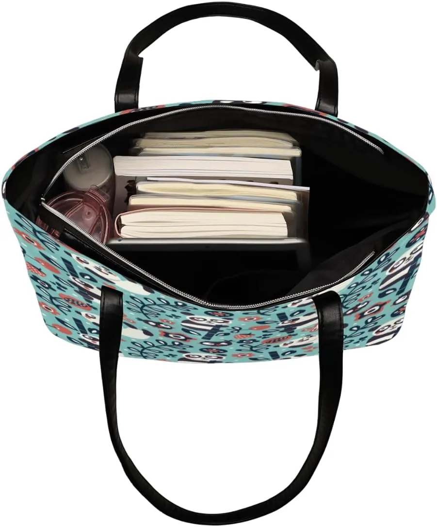 Leather Tote Bag for Women Fashion Shoulder Bag Purses and Handbags Large Capacity Satchel Bags for Work Travel