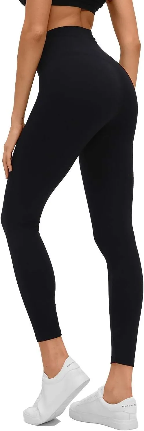 Lemedy Women Naked Feeling High Waist Tight Yoga Pants Workout Athletic Leggings