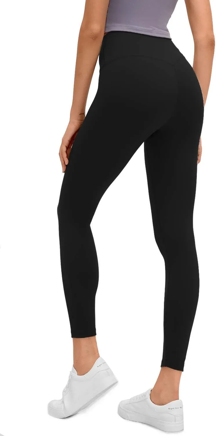 Lemedy Women Naked Feeling High Waist Tight Yoga Pants Workout Athletic Leggings