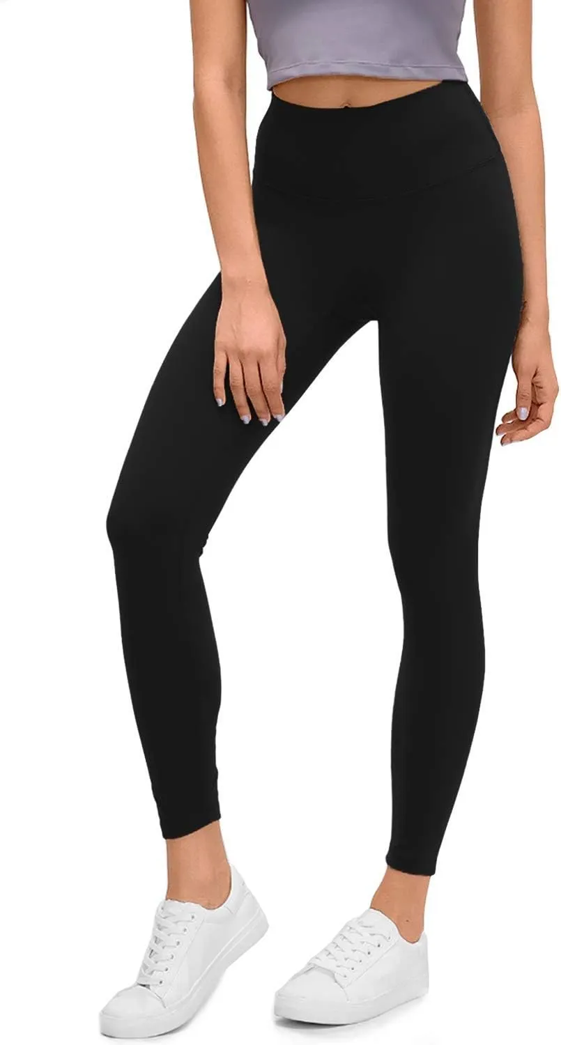 Lemedy Women Naked Feeling High Waist Tight Yoga Pants Workout Athletic Leggings