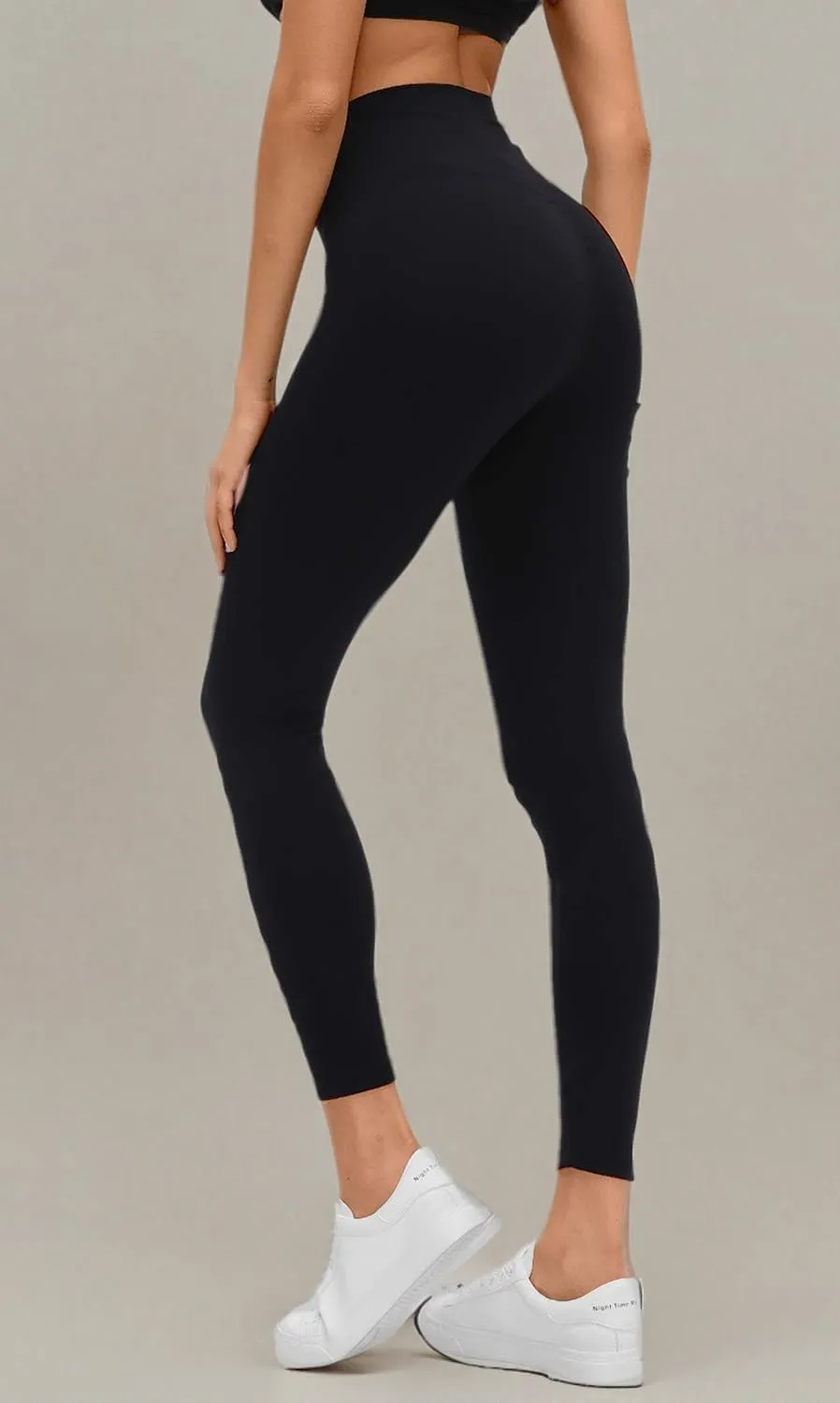 Lemedy Women Naked Feeling High Waist Tight Yoga Pants Workout Athletic Leggings