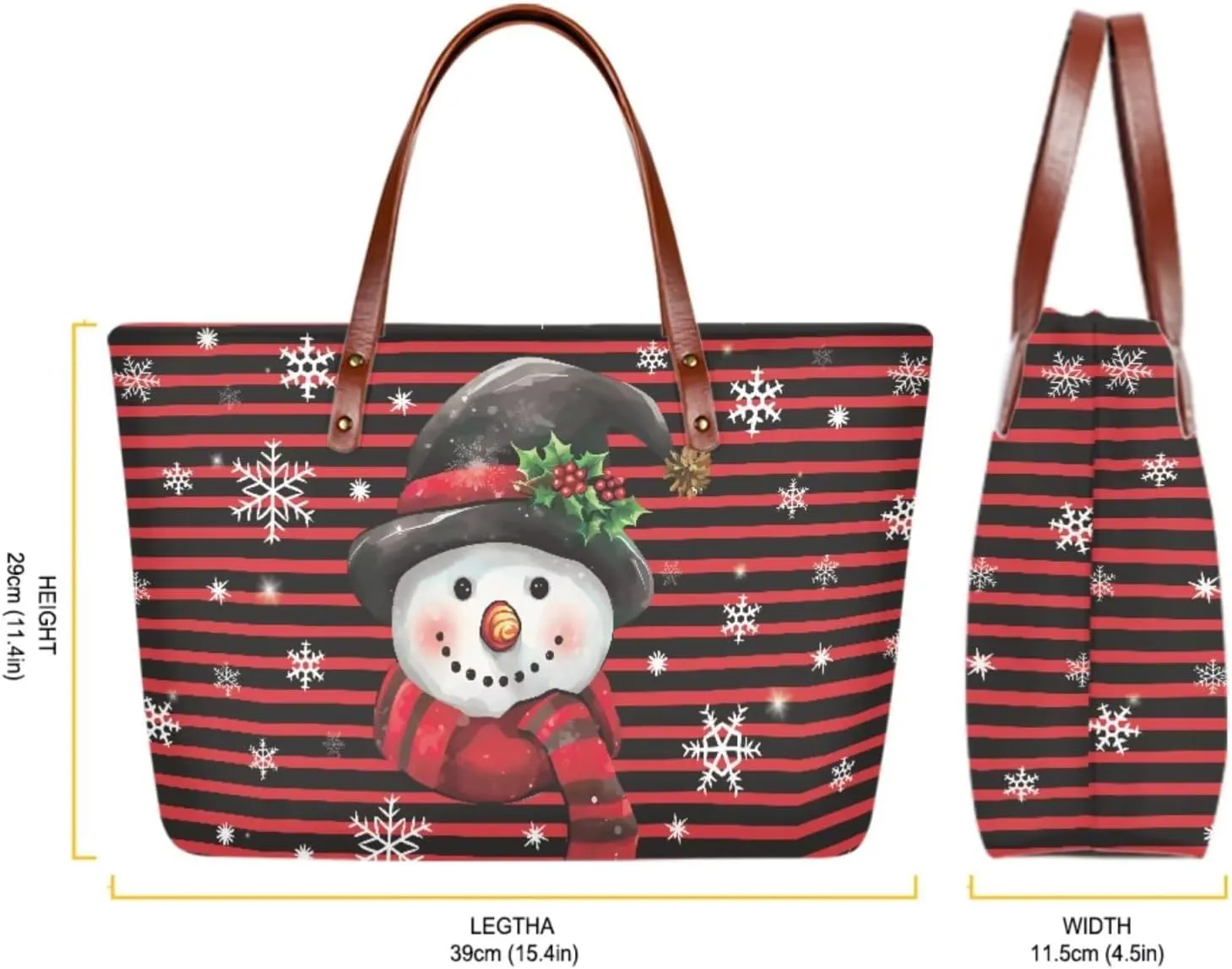 Lotusorchid 2 Pcs Hand bags Purses, Women Top Handle Bag Satchel Shoulder Bag, Large Tote Handbag with PU Wallet