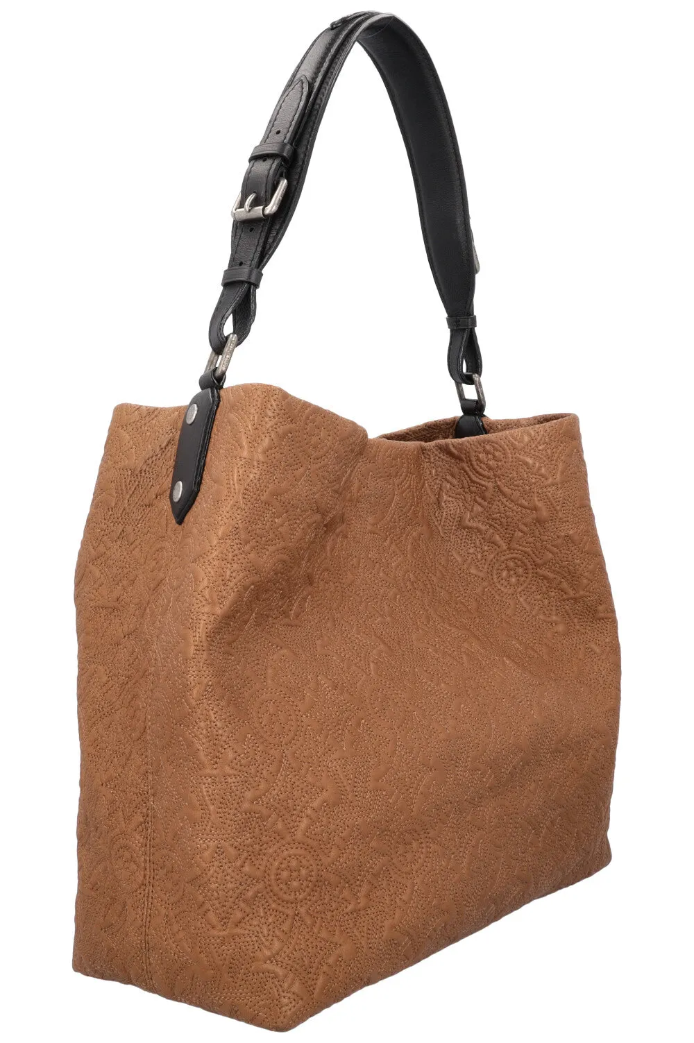 LOUIS VUITTON Antheia GM Hobo Bag Brown