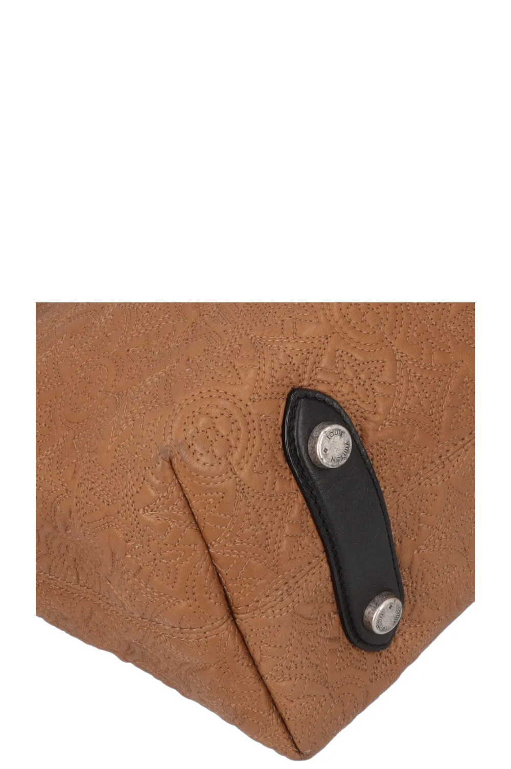 LOUIS VUITTON Antheia GM Hobo Bag Brown