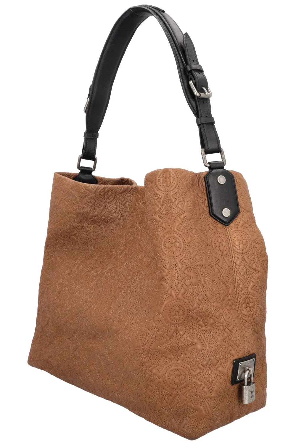 LOUIS VUITTON Antheia GM Hobo Bag Brown