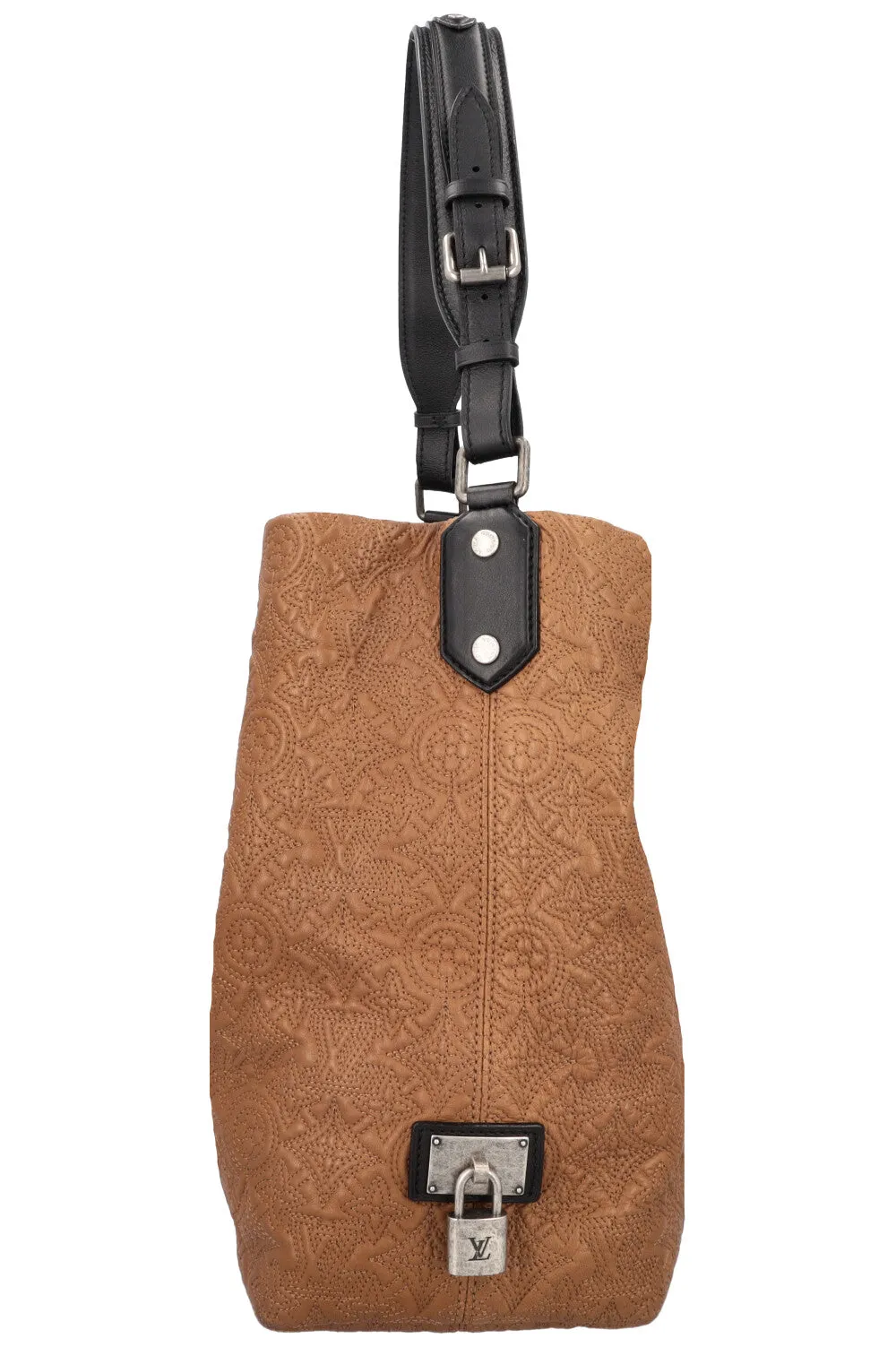 LOUIS VUITTON Antheia GM Hobo Bag Brown