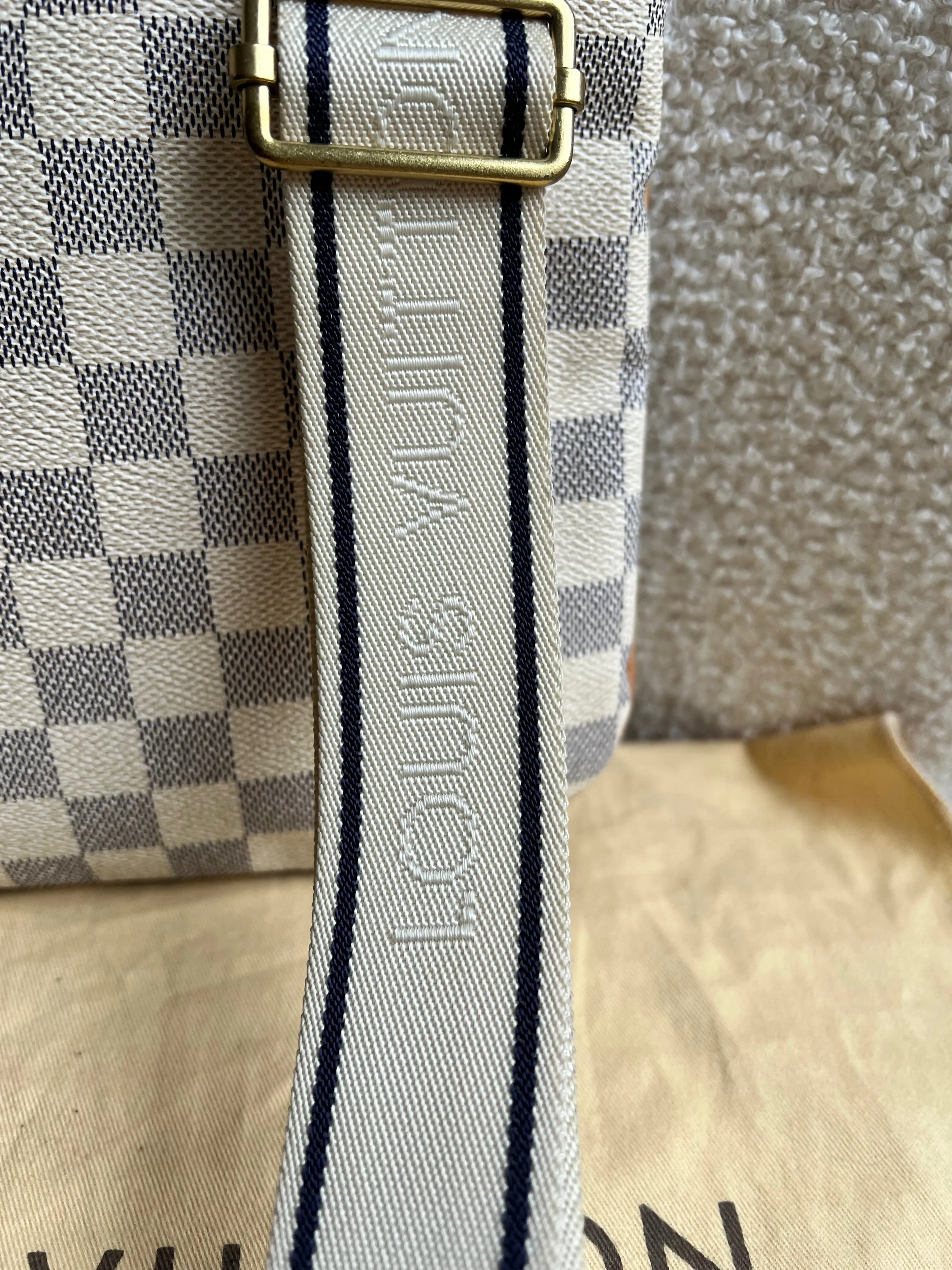Louis Vuitton Bosphore Messenger Damier Azur