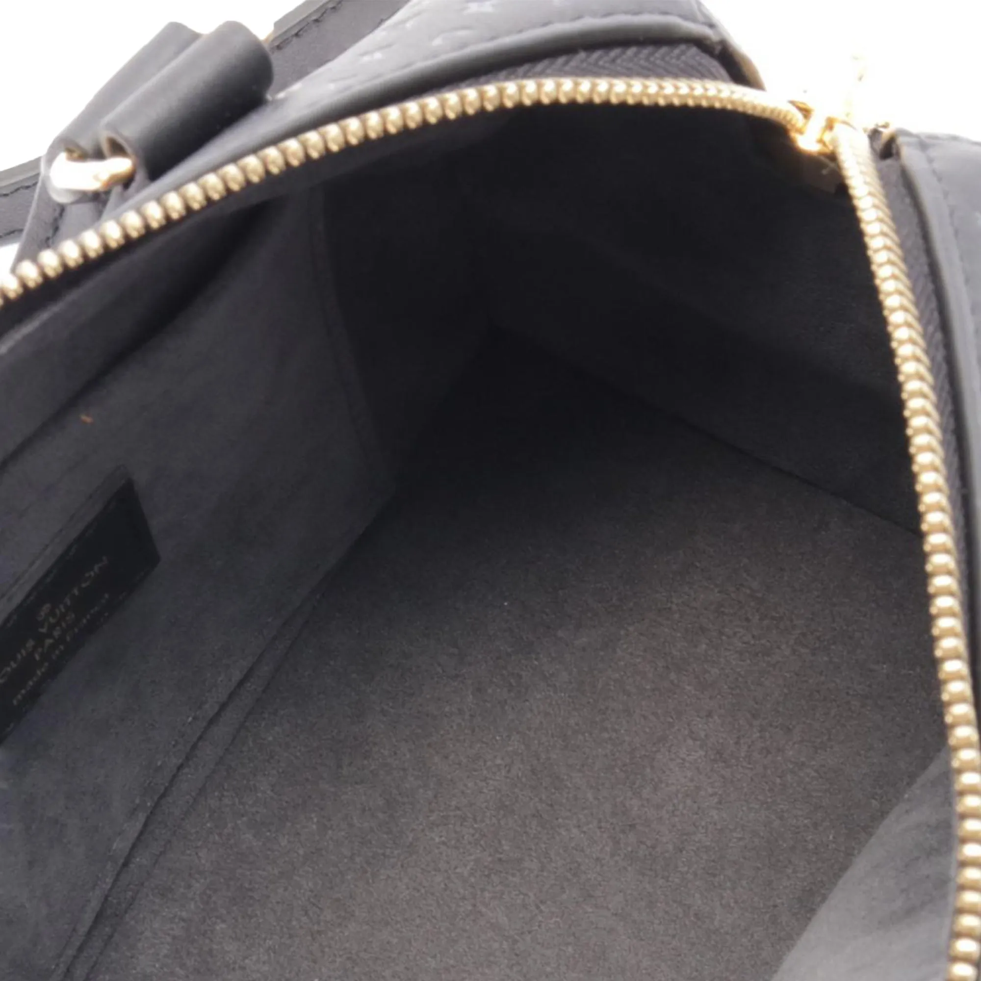 Louis Vuitton Embossed Calfskin Nanogram Speedy Bandouliere 25