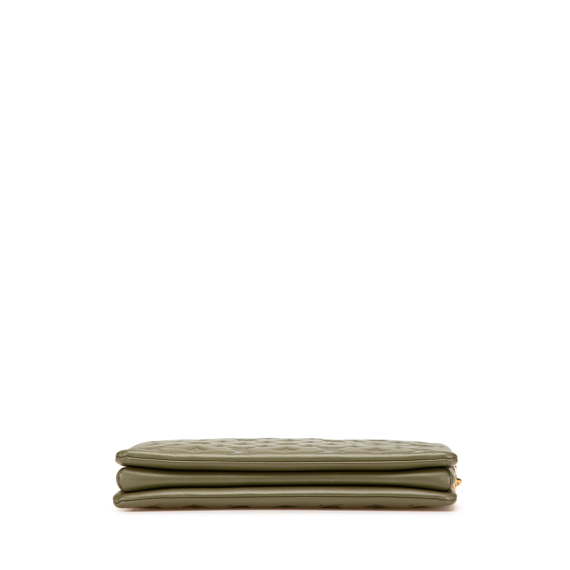 Louis Vuitton Monogram Embossed Puffy Lambskin Coussin MM