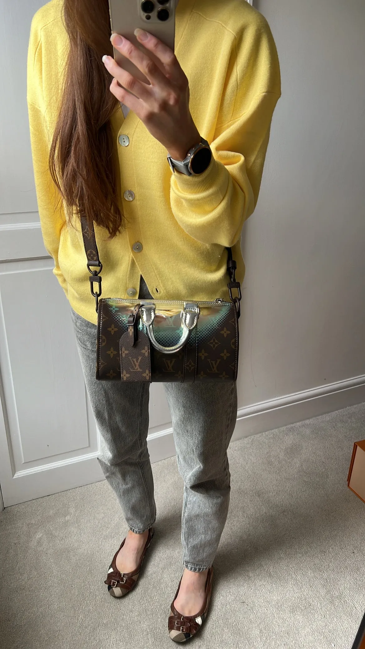 Louis Vuitton Nebula Keepall Bandouliere 25 (RRP £2,570)