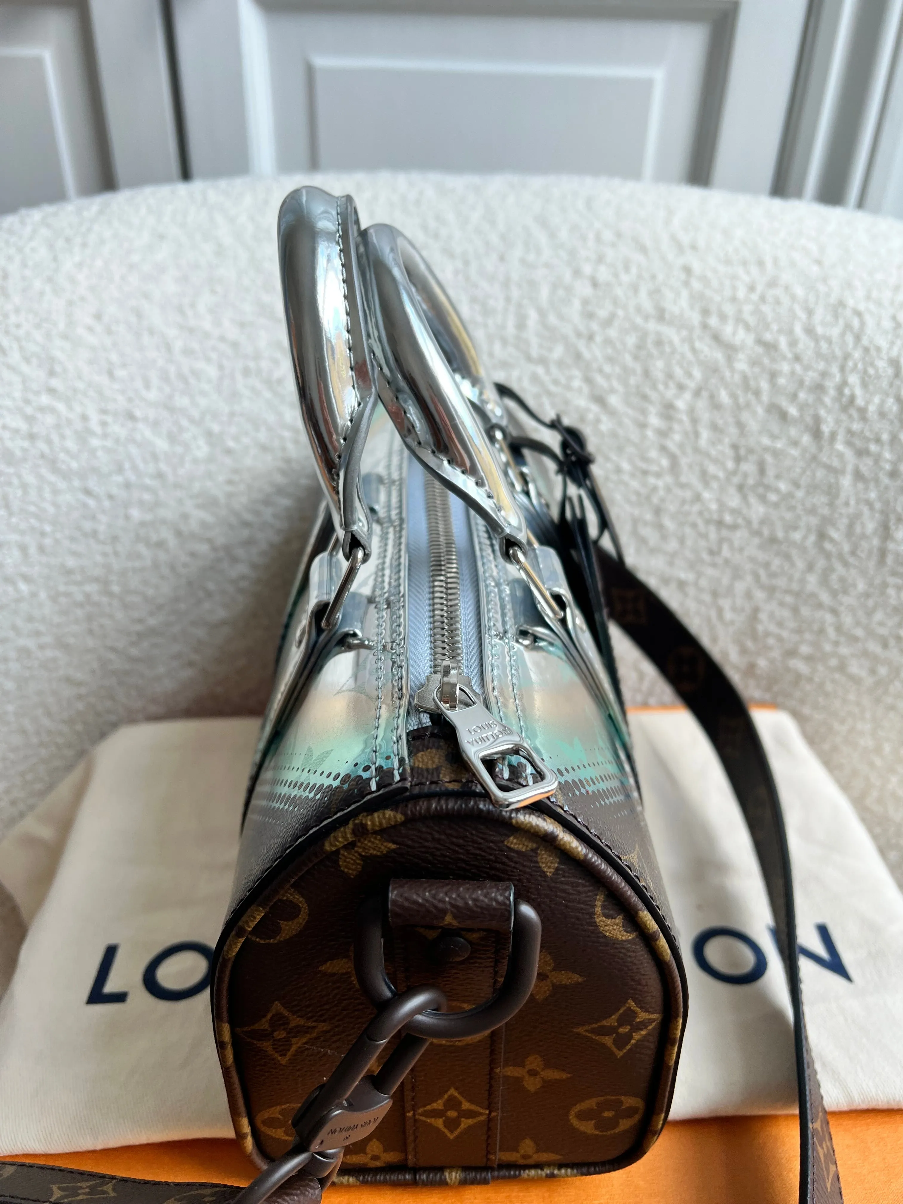 Louis Vuitton Nebula Keepall Bandouliere 25 (RRP £2,570)
