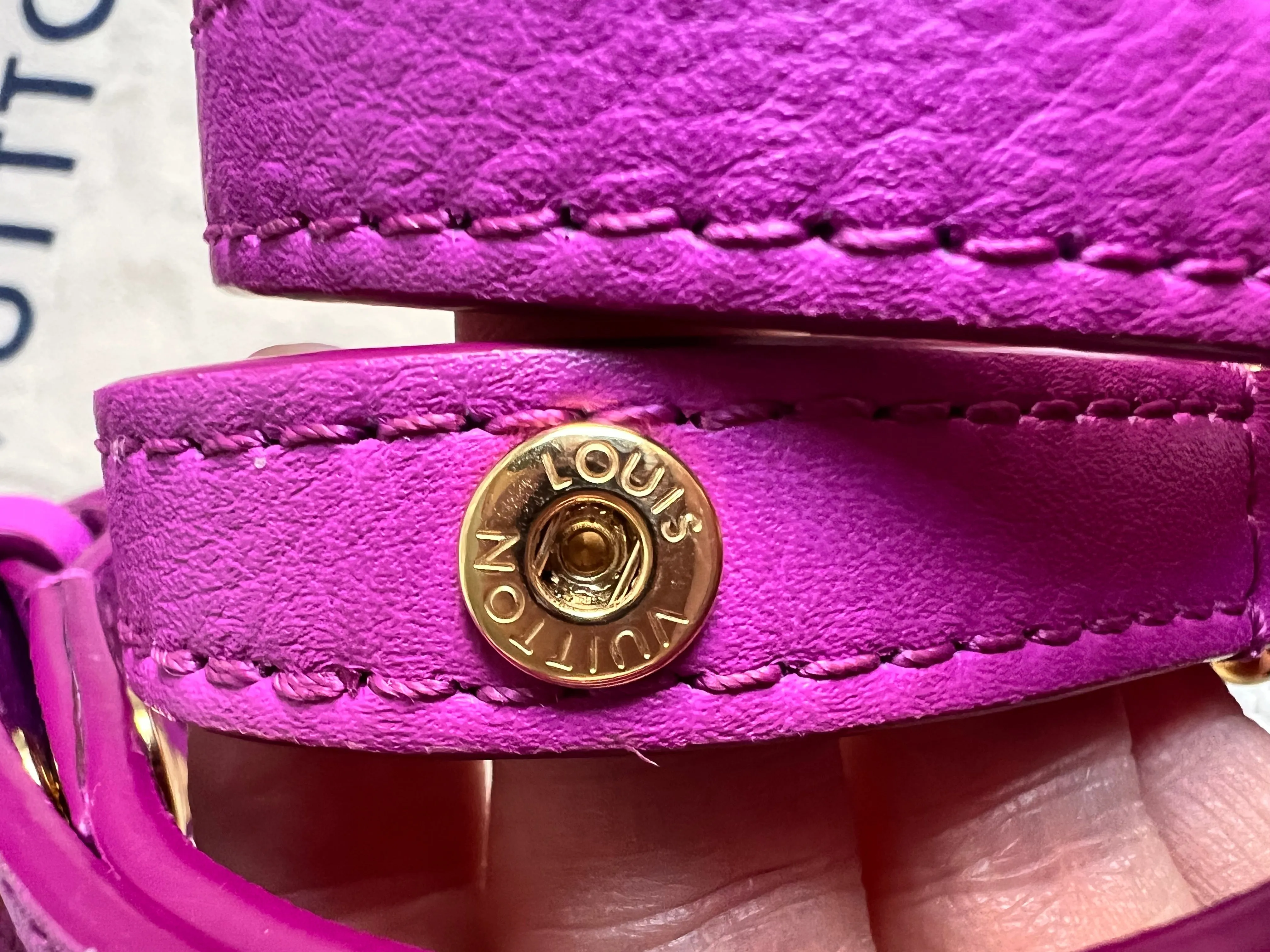 Louis Vuitton Orchidee Pink Coussin BB (RRP £2940)