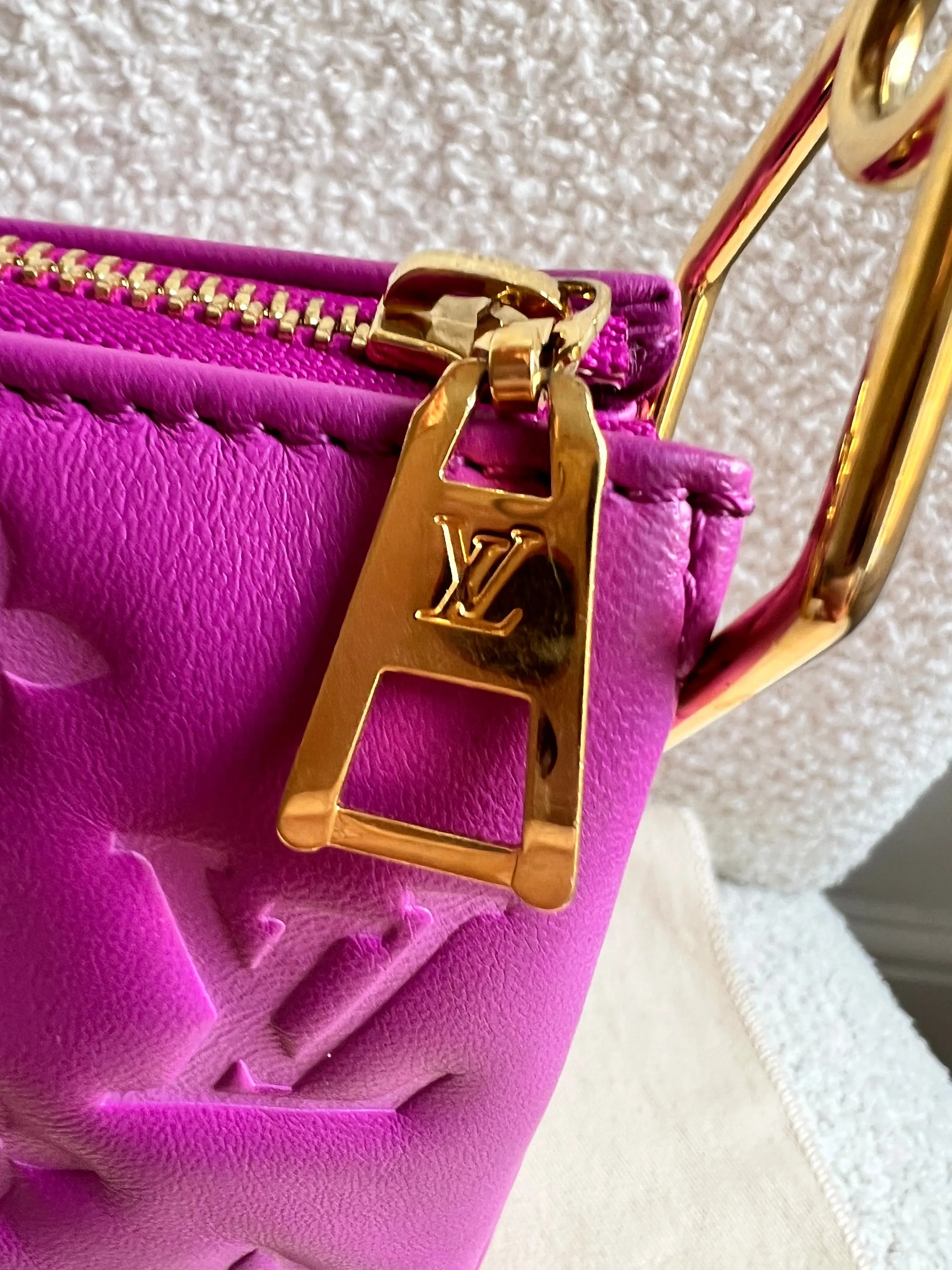 Louis Vuitton Orchidee Pink Coussin BB (RRP £2940)