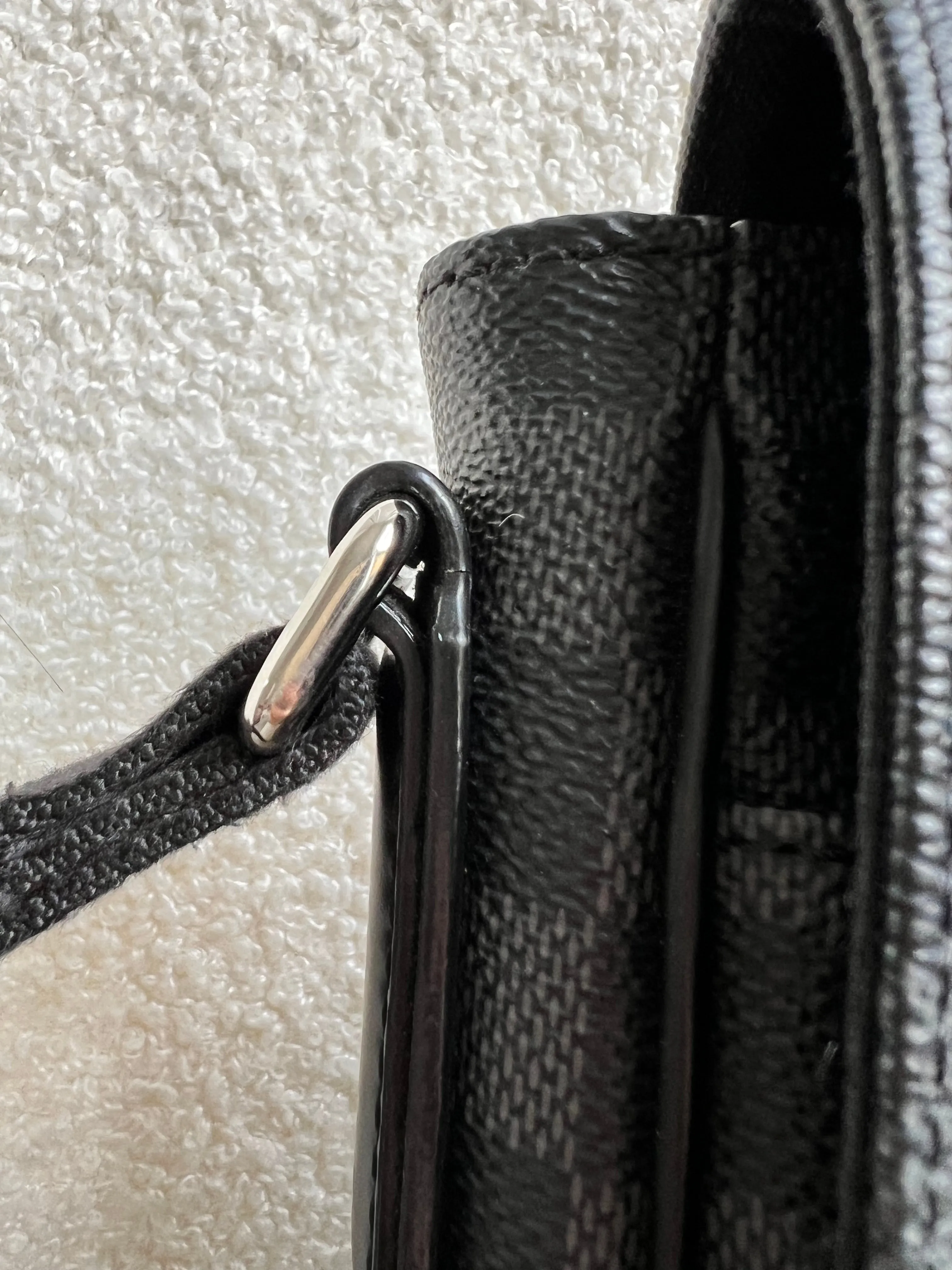 Louis Vuitton PM District Messenger Bag Damier Graphite