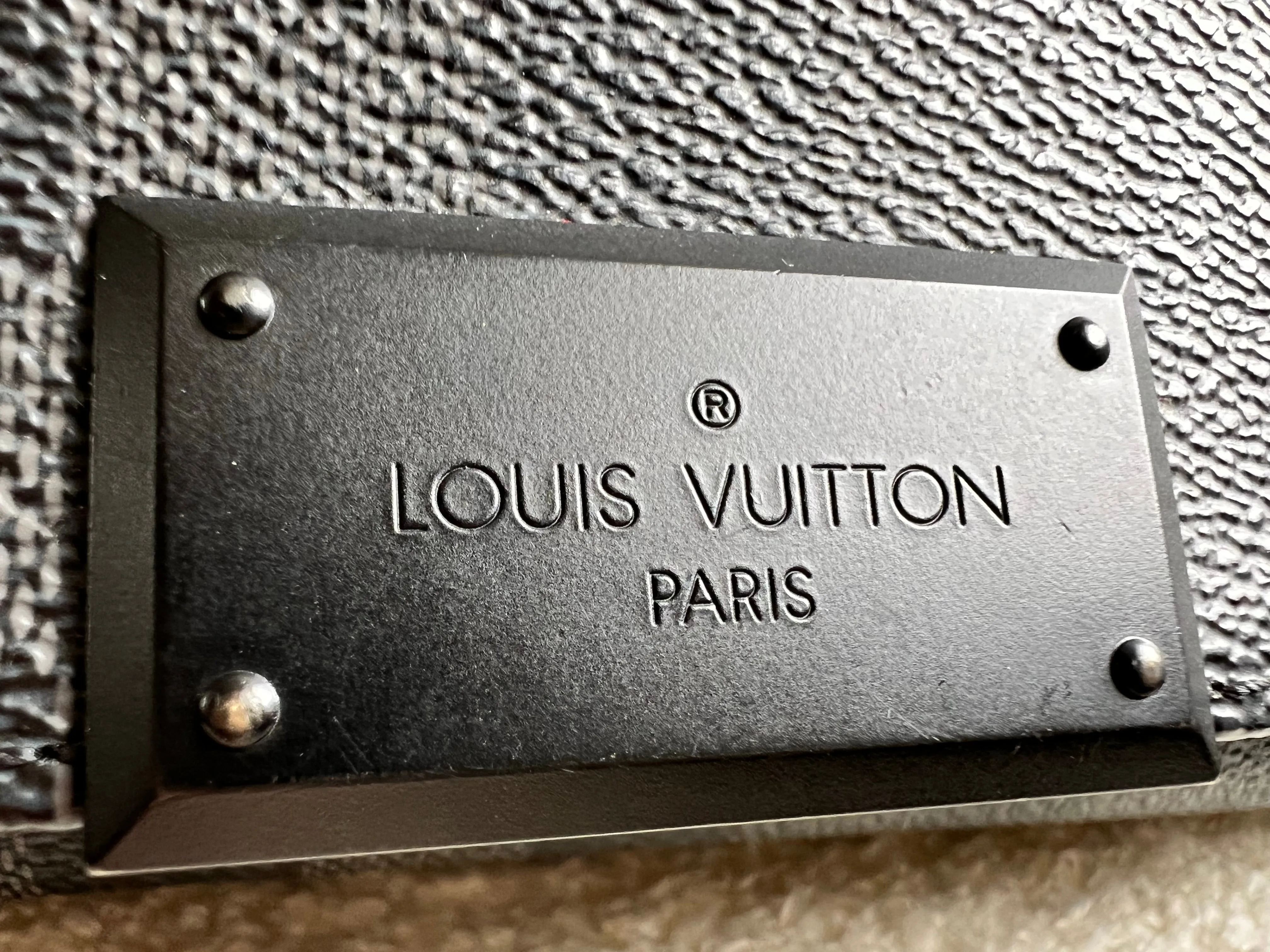 Louis Vuitton PM District Messenger Bag Damier Graphite