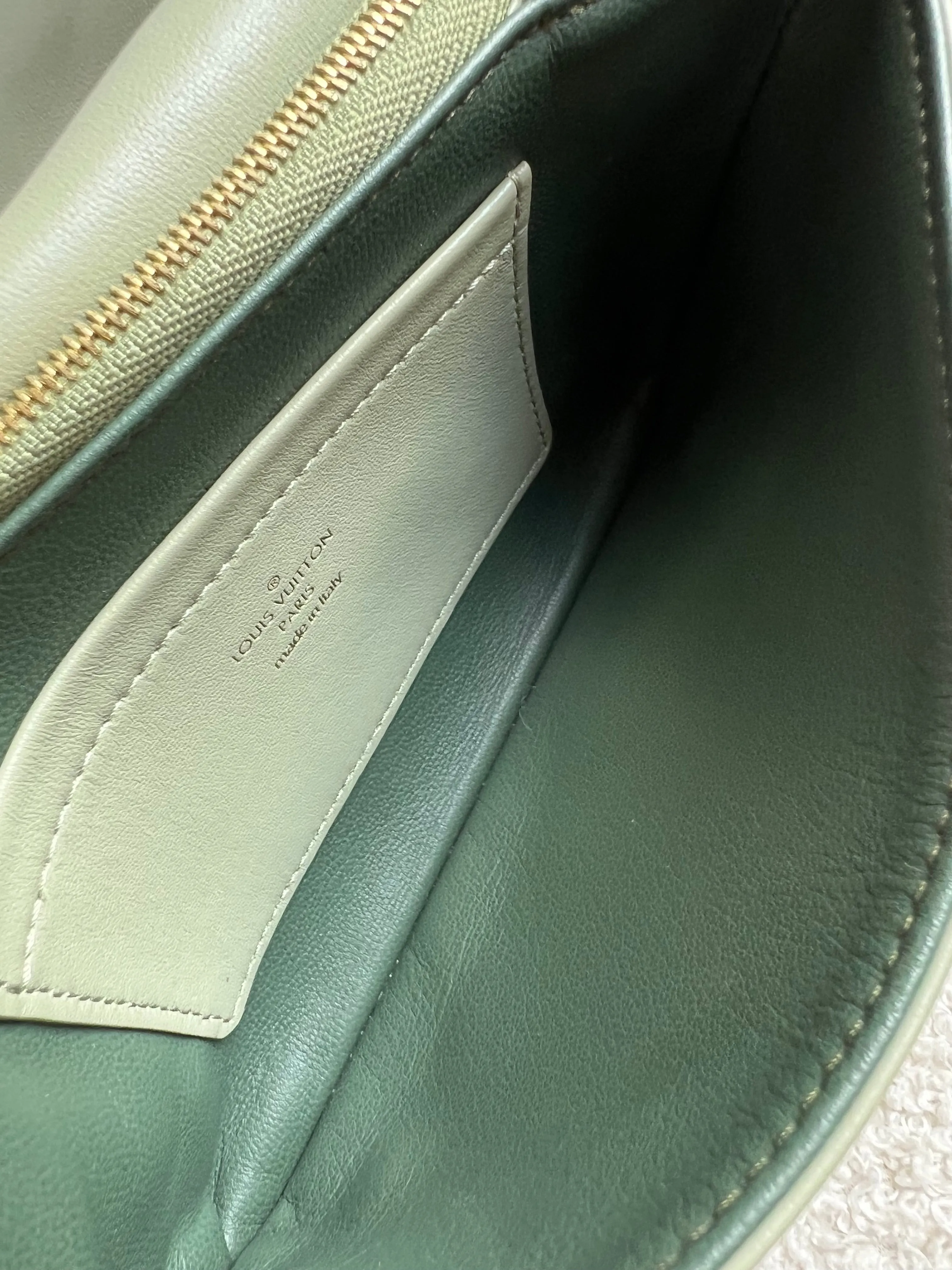 Louis Vuitton Sage Green Coussin Pochette (RRP £2090)