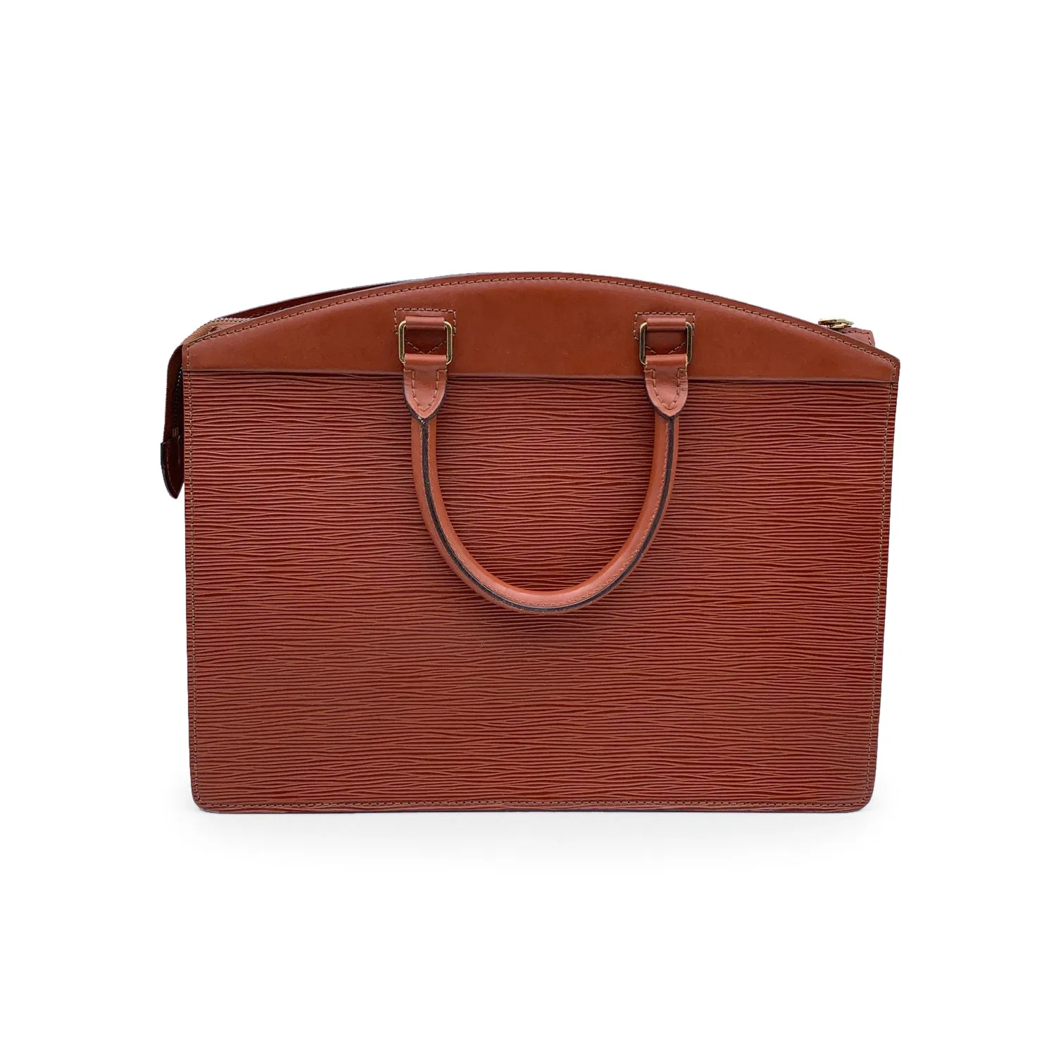 LOUIS VUITTON Vintagetan Epi Leather Riviera Satchel Handbag
