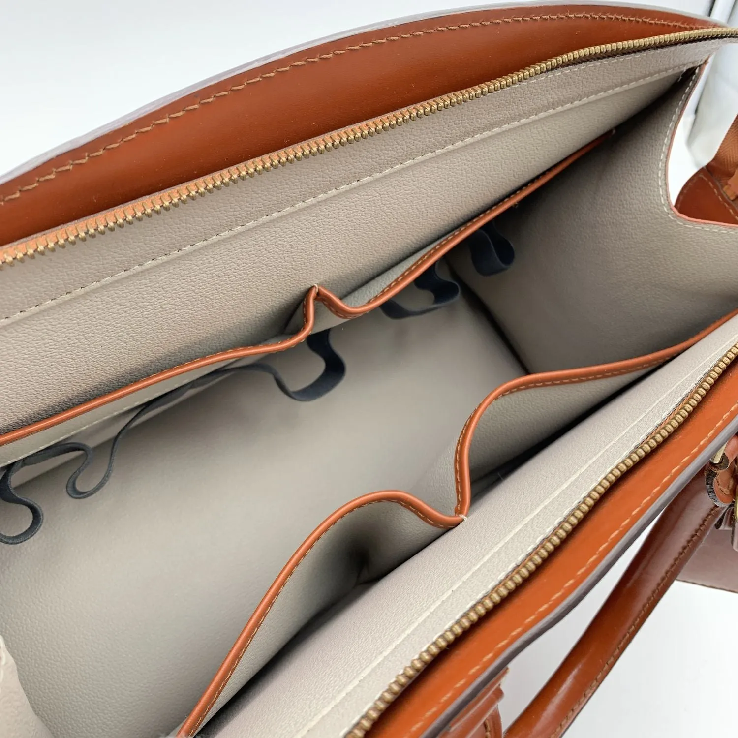 LOUIS VUITTON Vintagetan Epi Leather Riviera Satchel Handbag