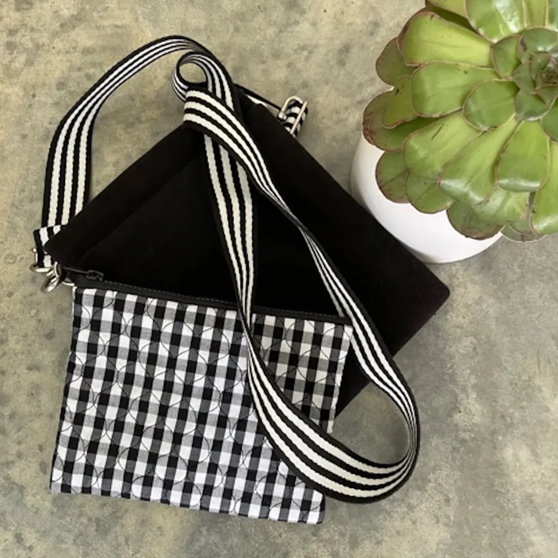 Love Friday Black Crossbody Bag
