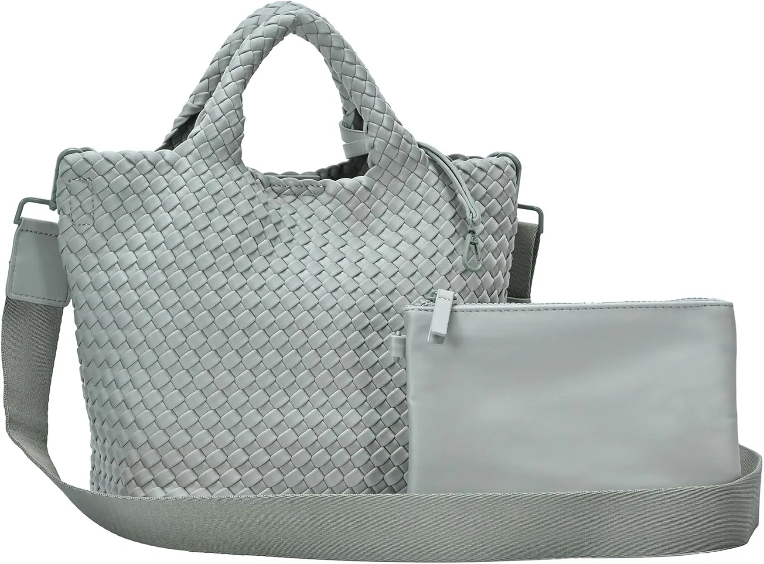 Madison West Kya Neoprene 2 in 1 Satchel Bag for Women | Durable Satchel Bag with sturdy base and thick web canvas strap |