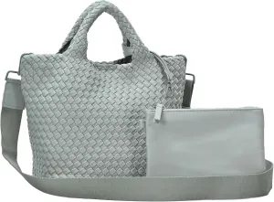 Madison West Kya Neoprene 2 in 1 Satchel Bag for Women | Durable Satchel Bag with sturdy base and thick web canvas strap |