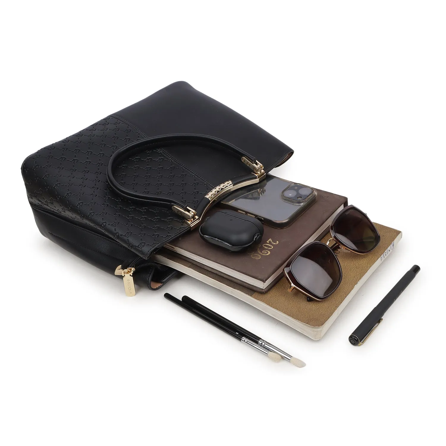 Magnolia Mira Hand Bag Black