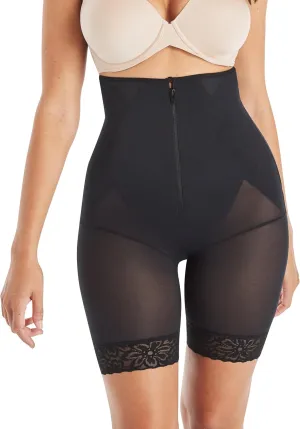 Maidenform Women's Ultra Sculpts Fajas Colombianas, Ultra Firm High Waist Thigh Slimmer Shapewear