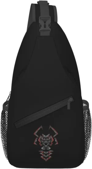Mask Monster Crossbody Bags For Women Men Chest Backpack Gym Shoulder Bag Travel Outdoor Sports Casual Crossbody Bags