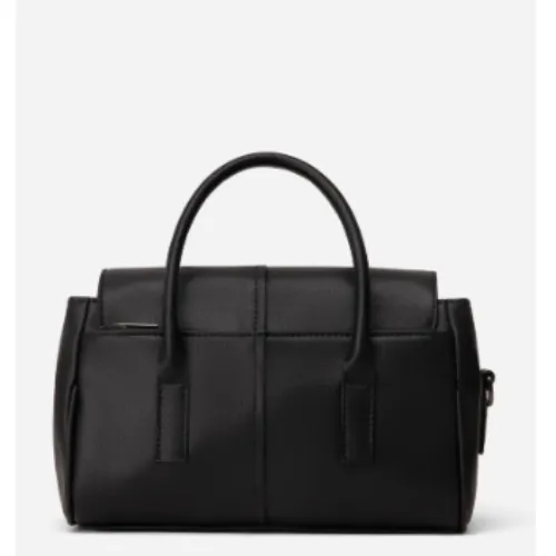 MATT & NAT - GABBY VEGAN SATCHEL | ARBOR | BLACK
