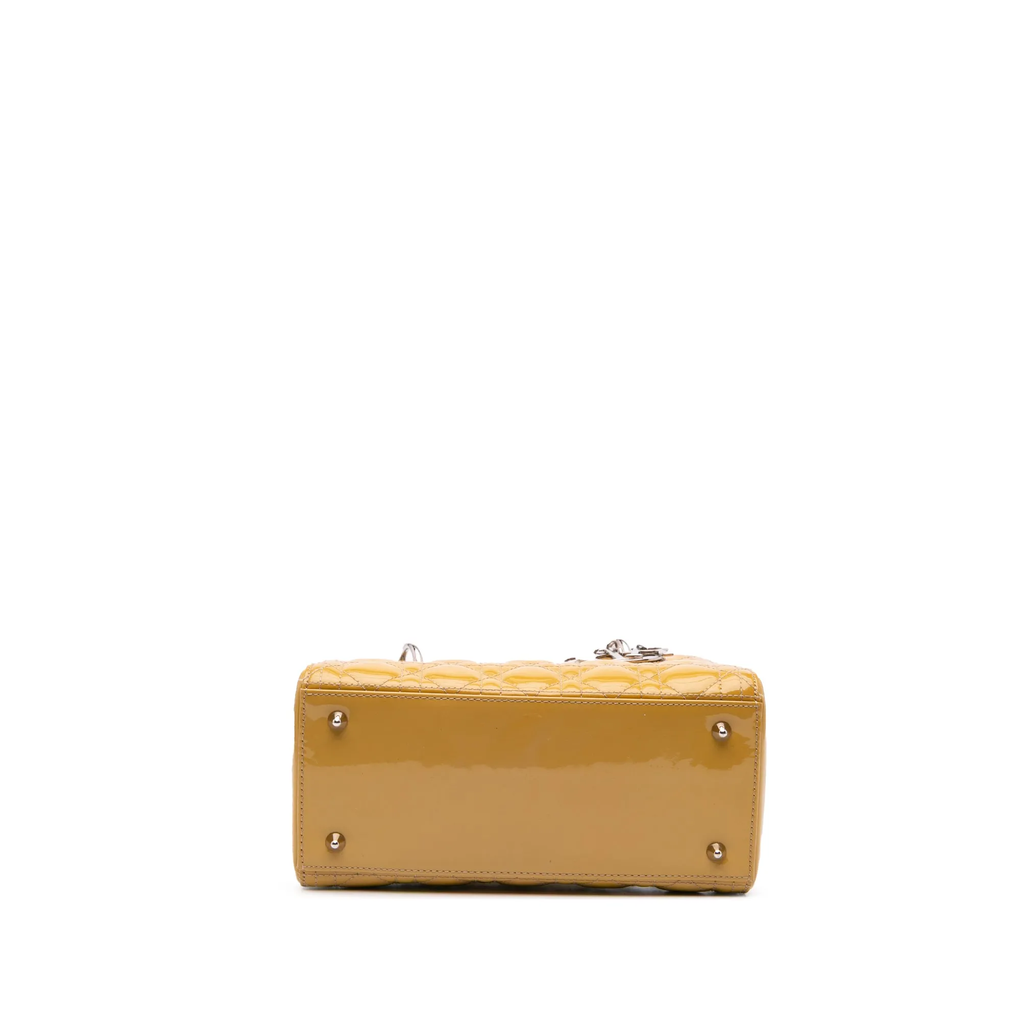 Medium Patent Cannage Lady Dior