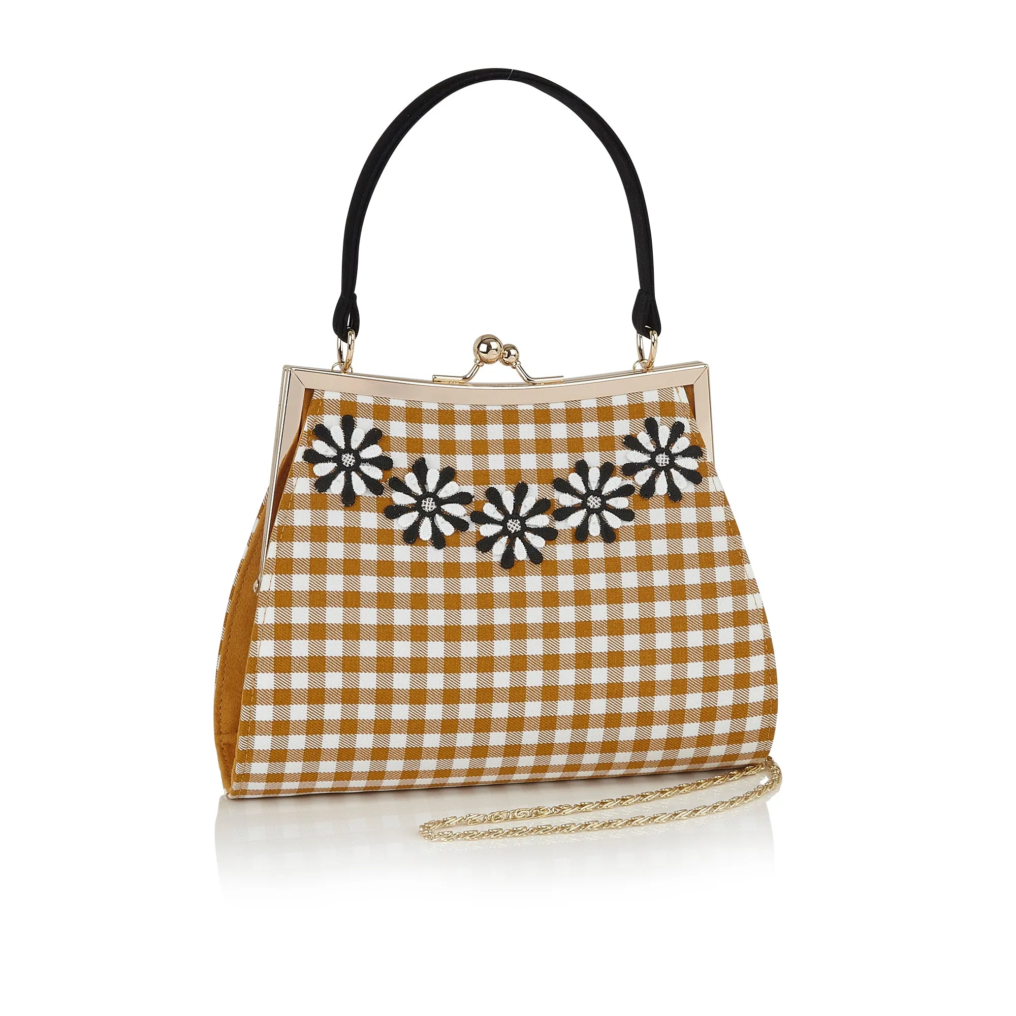 Mendoza Ochre Bag ( Matches Hera Heels) by Ruby Shoo